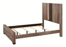 Crown Mark Furniture Rangley Queen Panel Bed in Brown B6830-Q