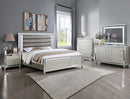 Crown Mark Furniture Cristian King Panel Bed in Beige B1680-K