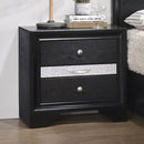 Crown Mark Regata Nightstand in Black image