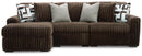Midnight-Madness Sectional with Chaise