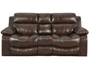 Positano Reclining Console Loveseat