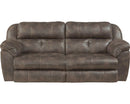 Catnapper Ferrington Sofa Power Headrest Lay Flat Reclining Sofa in Dusk