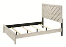 Crown Mark Furniture Valor Twin Panel Bed in Gray B9330-T