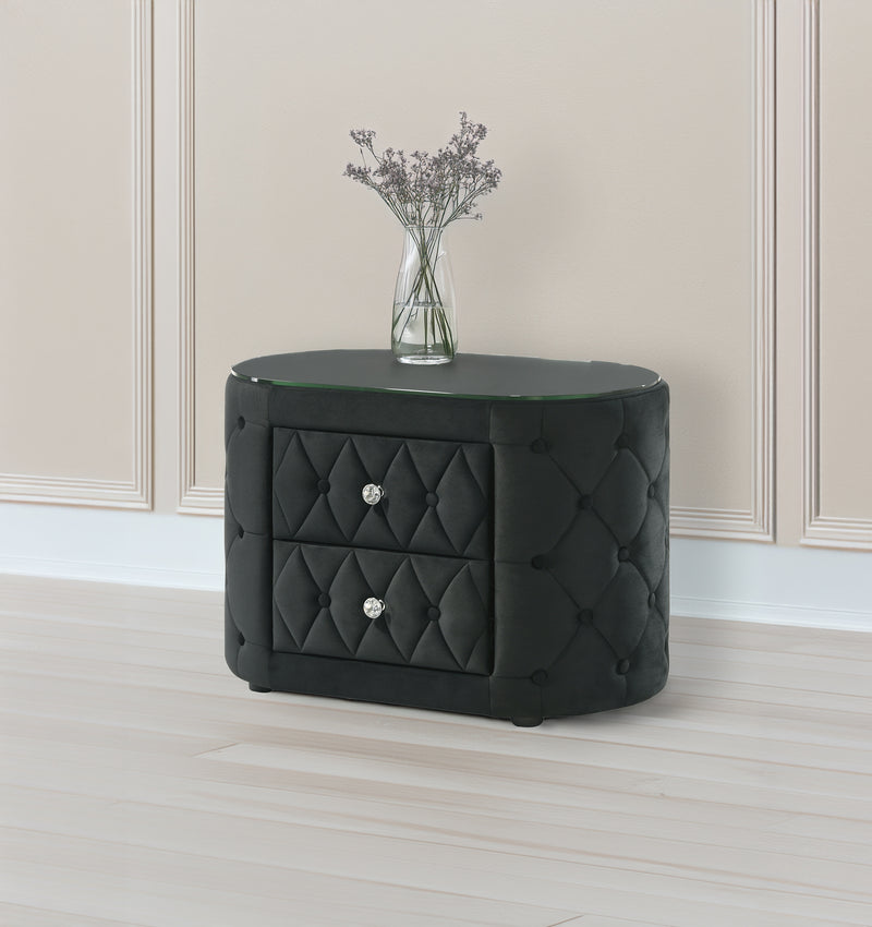 VOLTARE NIGHTSTAND BLACK image