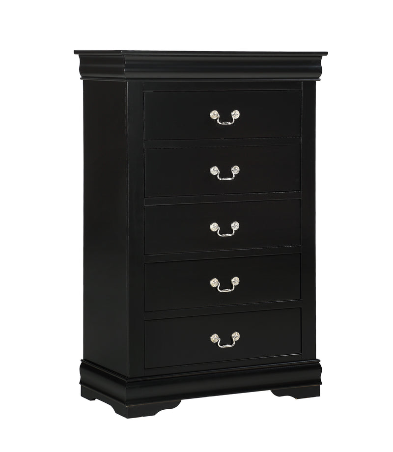LOUIS PHILIP CHEST BLACK