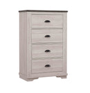 CORALEE CHEST CHALK/GREY