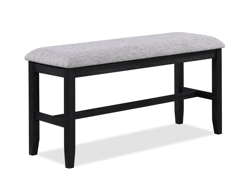 BUFORD CNTR HT BENCH LIGHT GREY