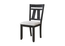 MARIBELLE SIDE CHAIR WHEAT CHARCOAL