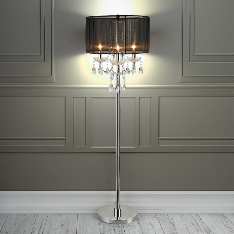 CHANDELIER FLOOR LAMP 62.5 H image