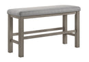 RENWICK COUNTER HT BENCH ALL GREY