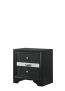REGATA NIGHTSTAND BLACK/SILVER