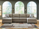 Newellen Sleeper Sectional with Double Chaise