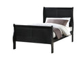 Crown Mark Furniture Louis Philip Twin Bed in Black image