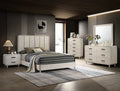 Nyomi King Bed White image