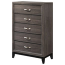 Crown Mark Akerson Chest in Grey