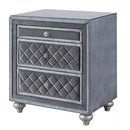 Crown Mark Furniture Voltare Nightstand in Dark Grey image