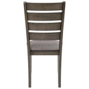 Crown Mark Bardstown Side Chair (Set of 2) in Gray 2152GY-S