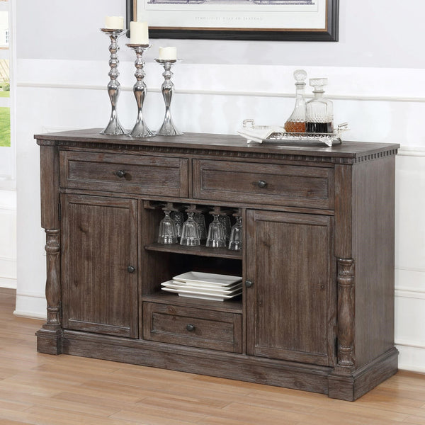 Crown Mark Regent Server in Warm Brown image