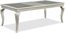 Crown Mark Furniture Caldwell Dining Table in Light Champagne image